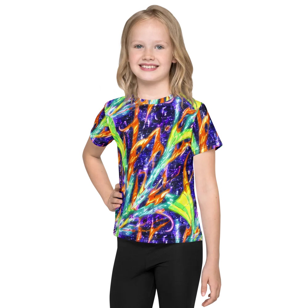 Prism Canopy on Kids Crew Neck T-Shirt — Front