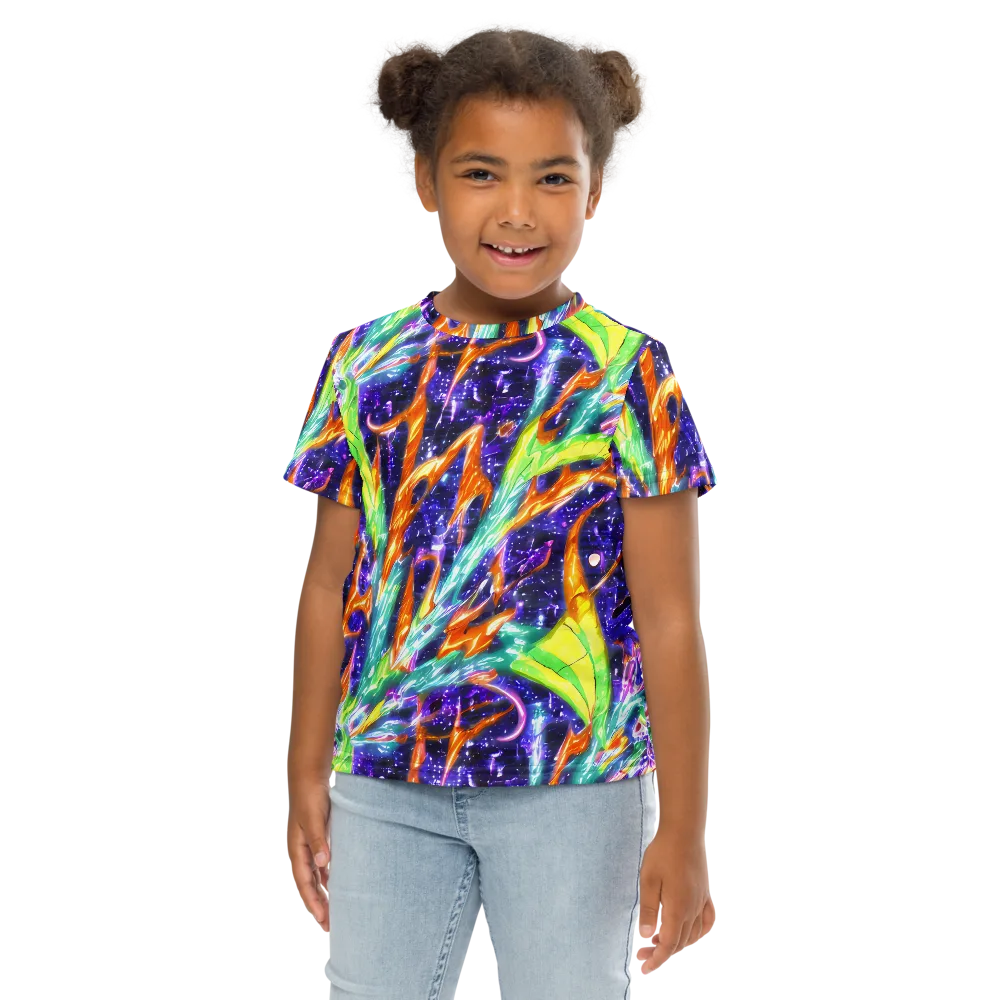 Prism Canopy on Kids Crew Neck T-Shirt — Front