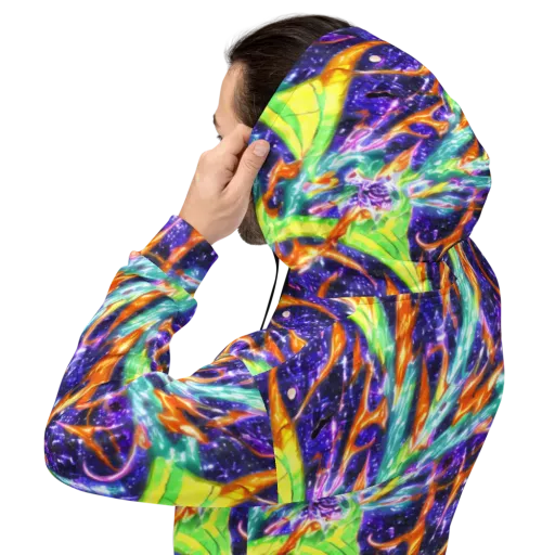 Prism Canopy on a Hoodie