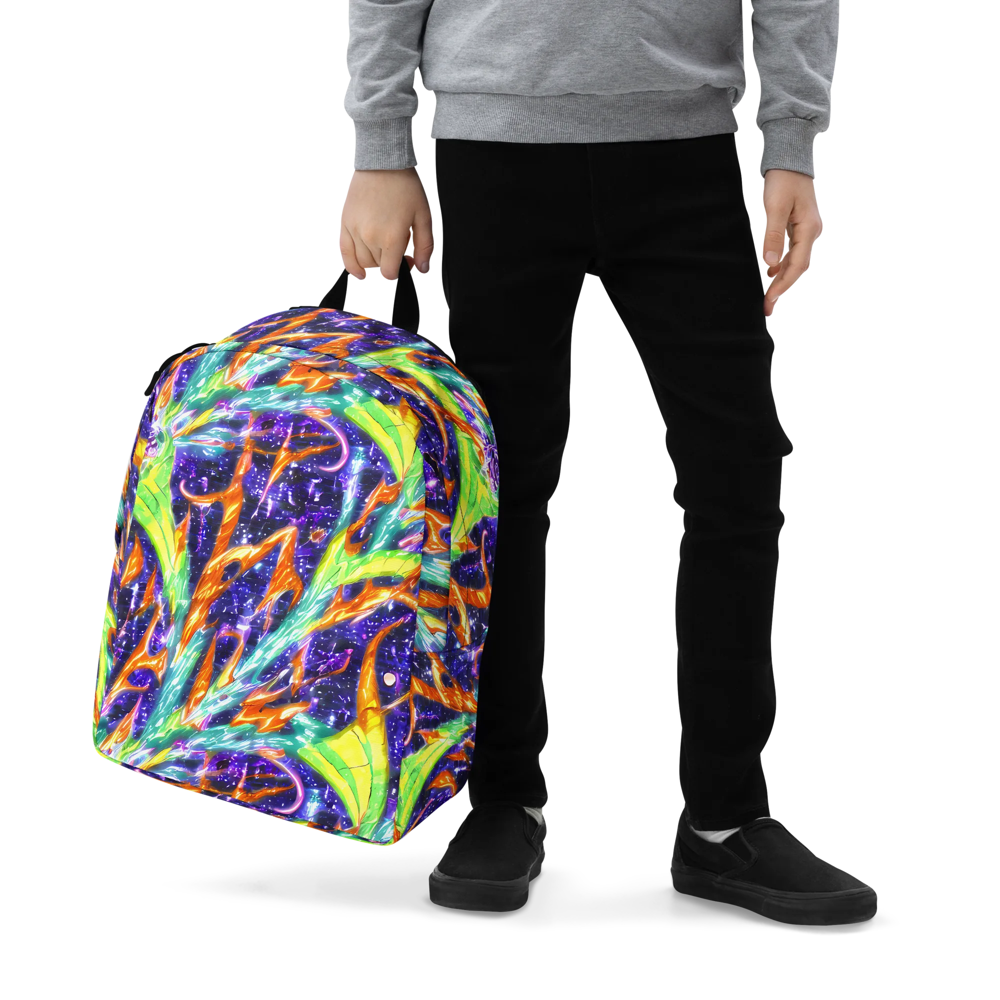 Prism Canopy on Minimalist Backpack — Zoomed-in