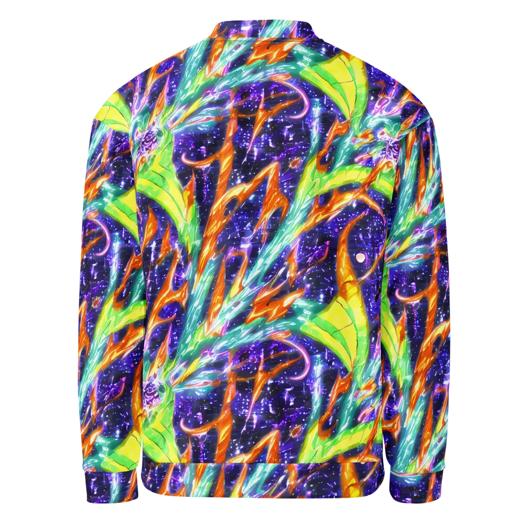 Prism Canopy on Bomber Jacket — Back