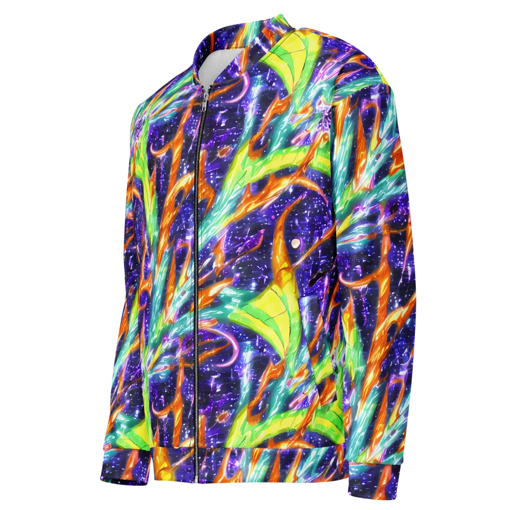 Prism Canopy on Bomber Jacket — Left Front