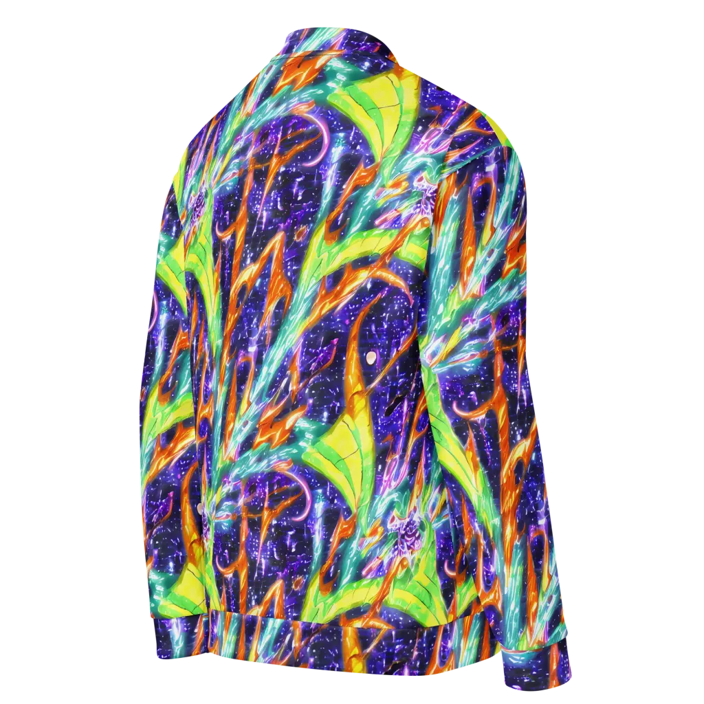 Prism Canopy on Bomber Jacket — Right Back