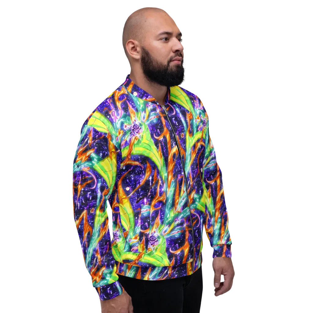 Prism Canopy on Bomber Jacket — Right