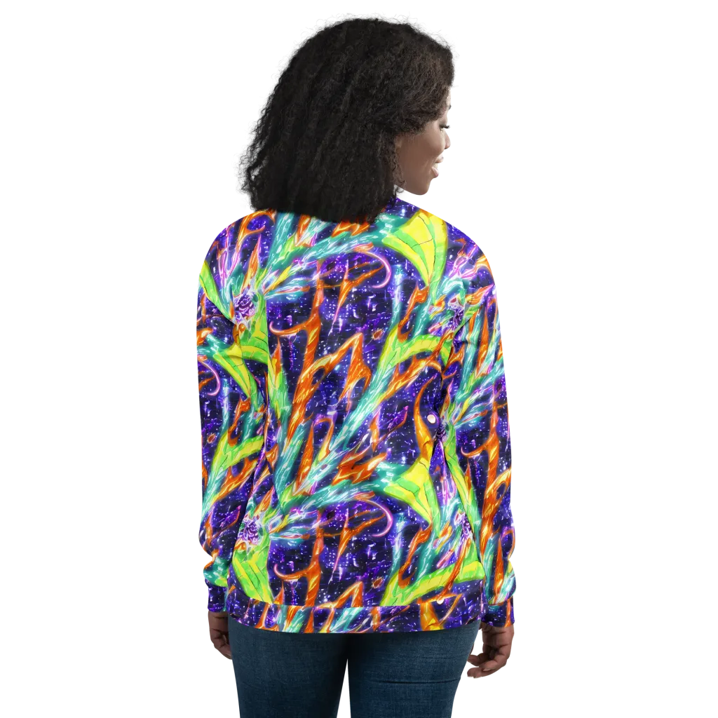 Prism Canopy on Bomber Jacket — Back