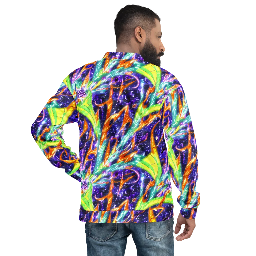 Prism Canopy on Bomber Jacket — Back