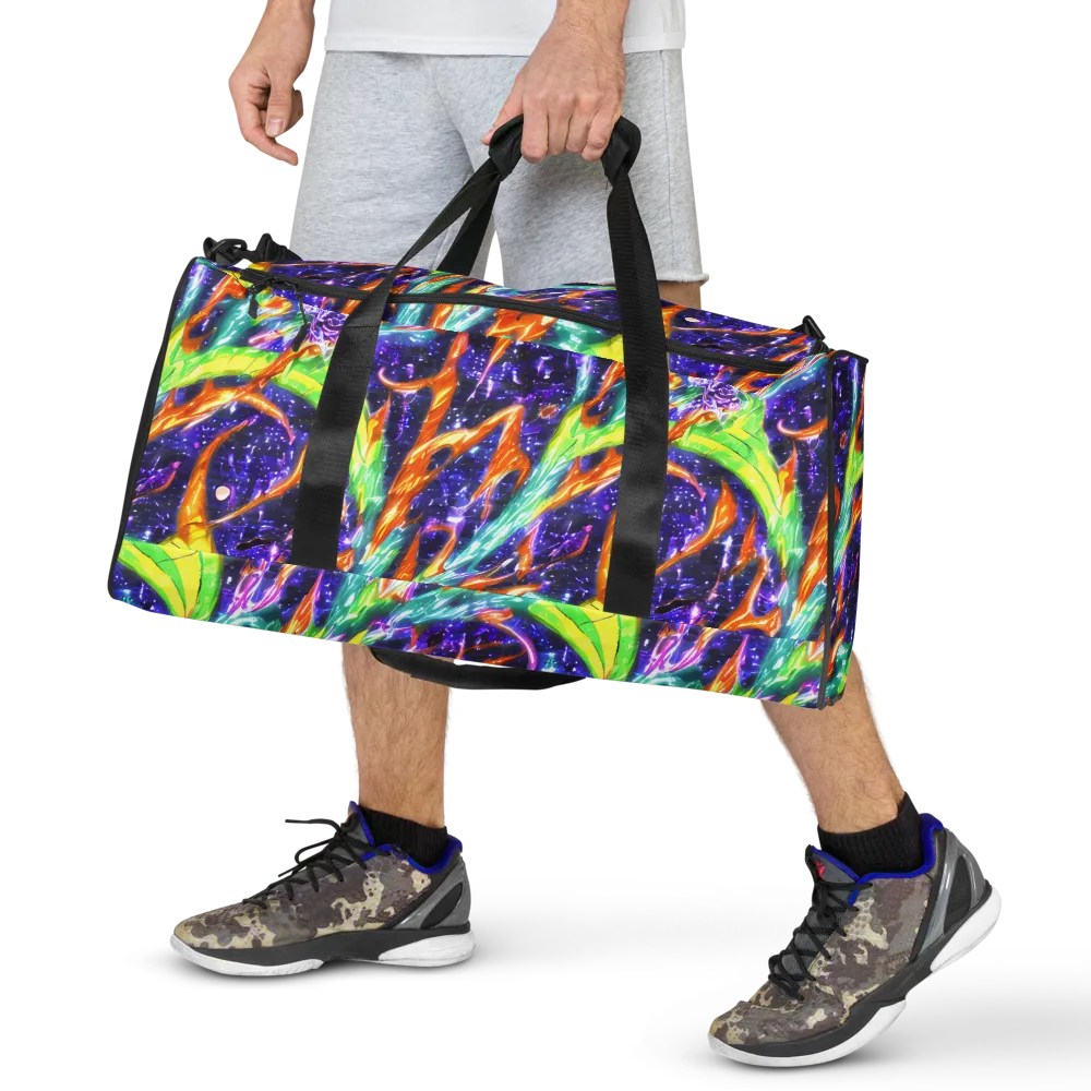 Prism Canopy on Duffle Bag — Front