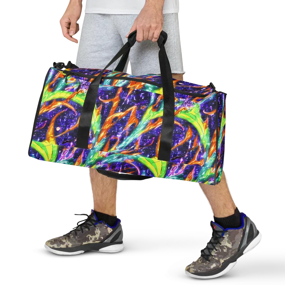 Prism Canopy on Duffle Bag — Front