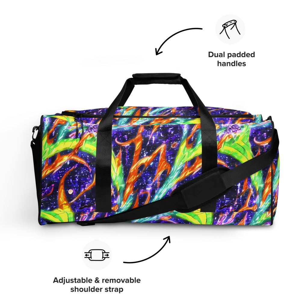 Prism Canopy on Duffle Bag — Front