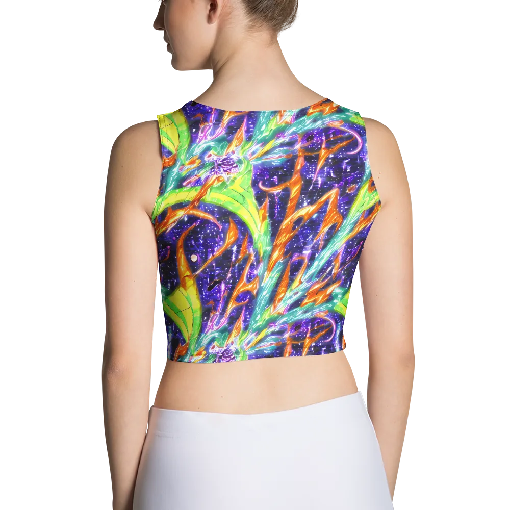 Prism Canopy on Crop Top — Back