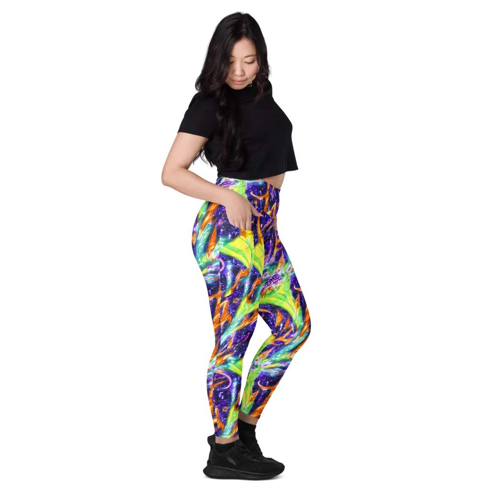 Prism Canopy on Leggings with Pockets — Right