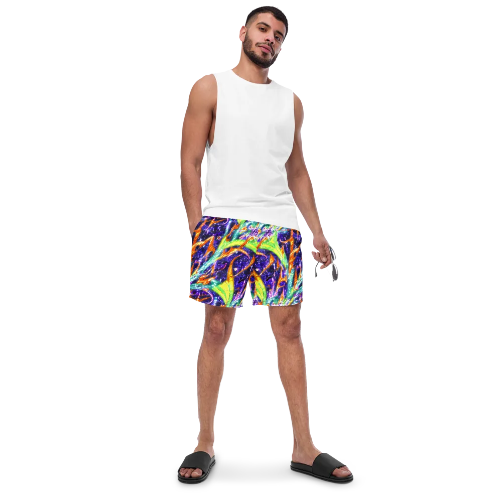 Prism Canopy on Swim Trunks — Front