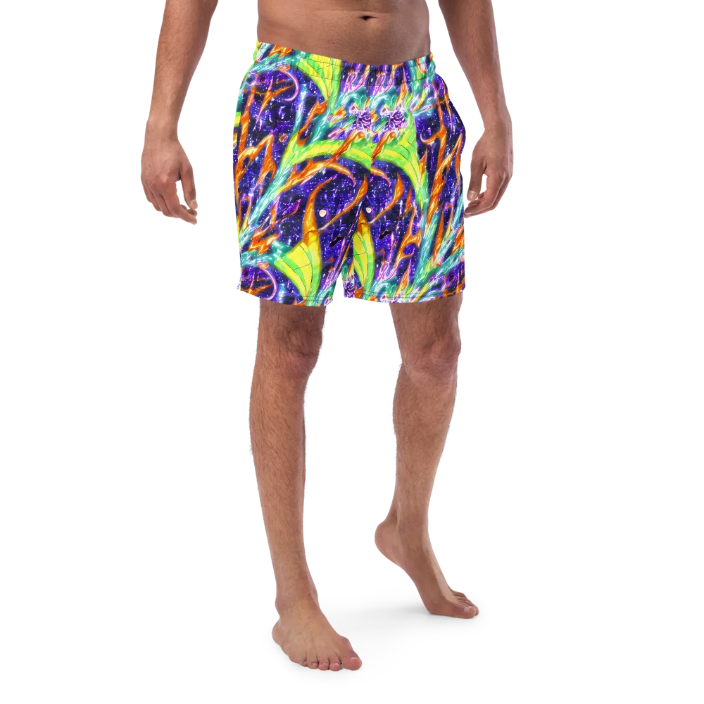 Prism Canopy on Swim Trunks — Front
