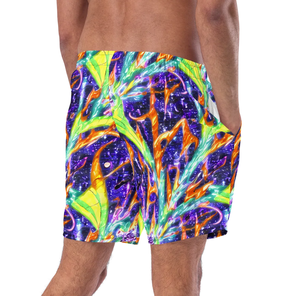 Prism Canopy on Swim Trunks — Right Back