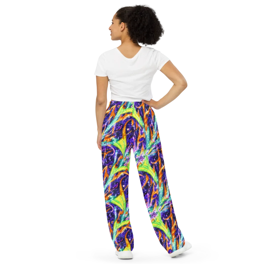 Prism Canopy on Wide-Leg Pants — Back