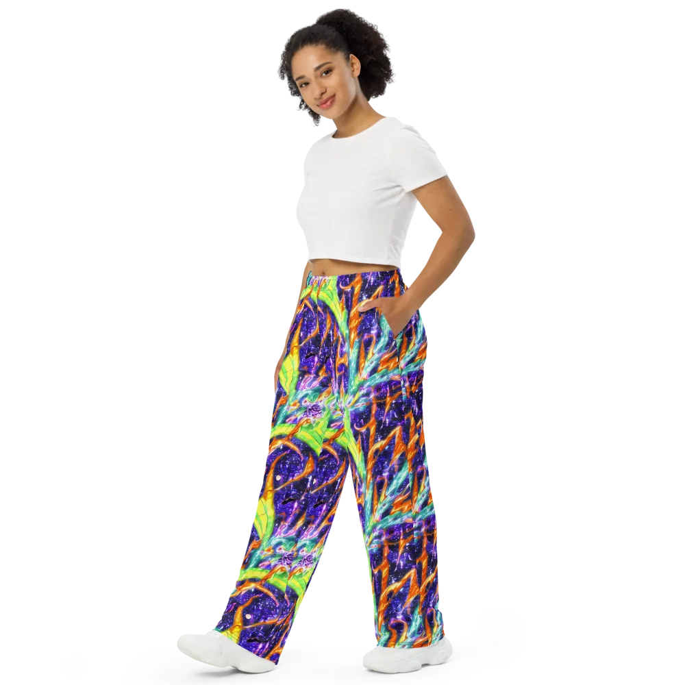 Prism Canopy on Wide-Leg Pants — Left Front