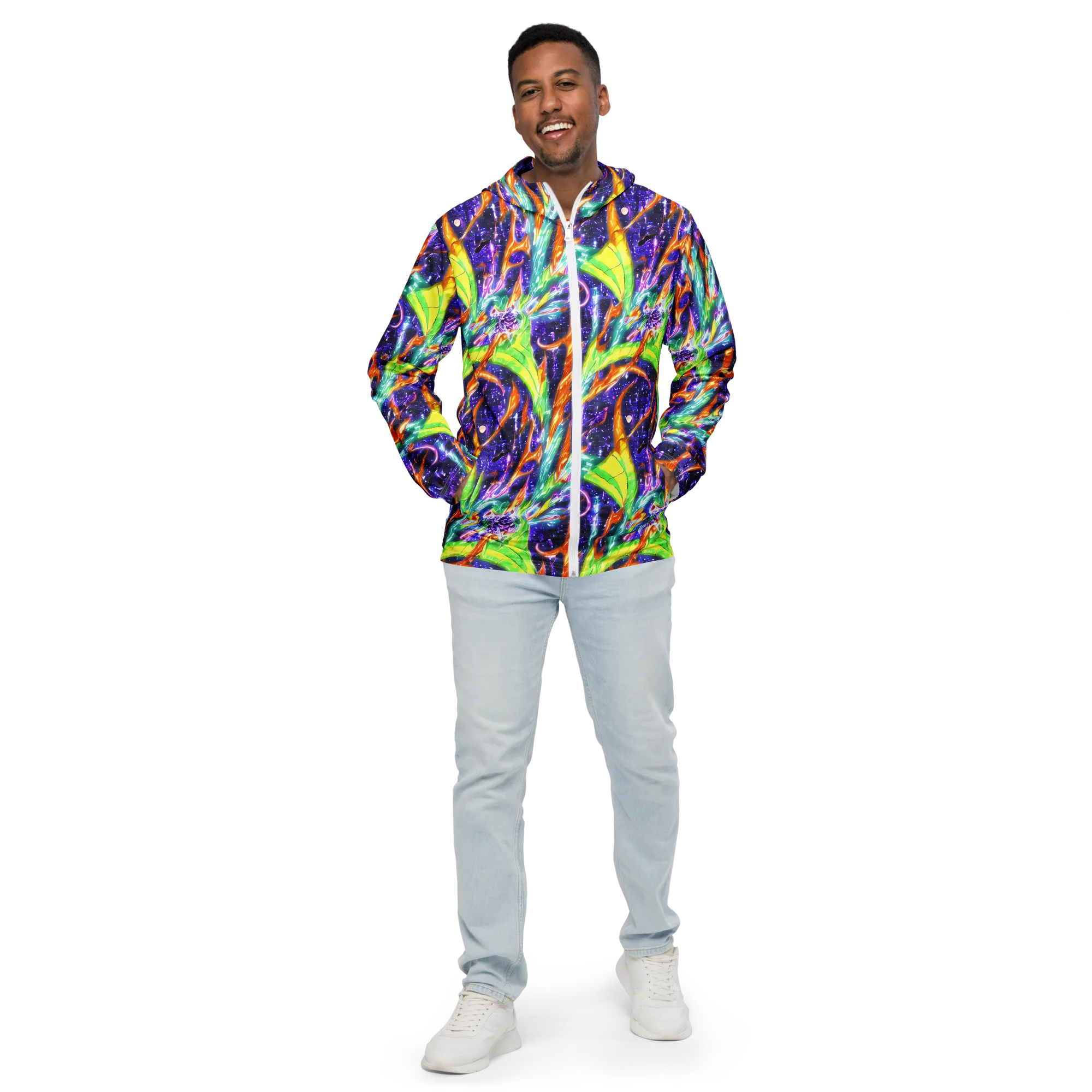 Prism Canopy on Men's Windbreaker — Front