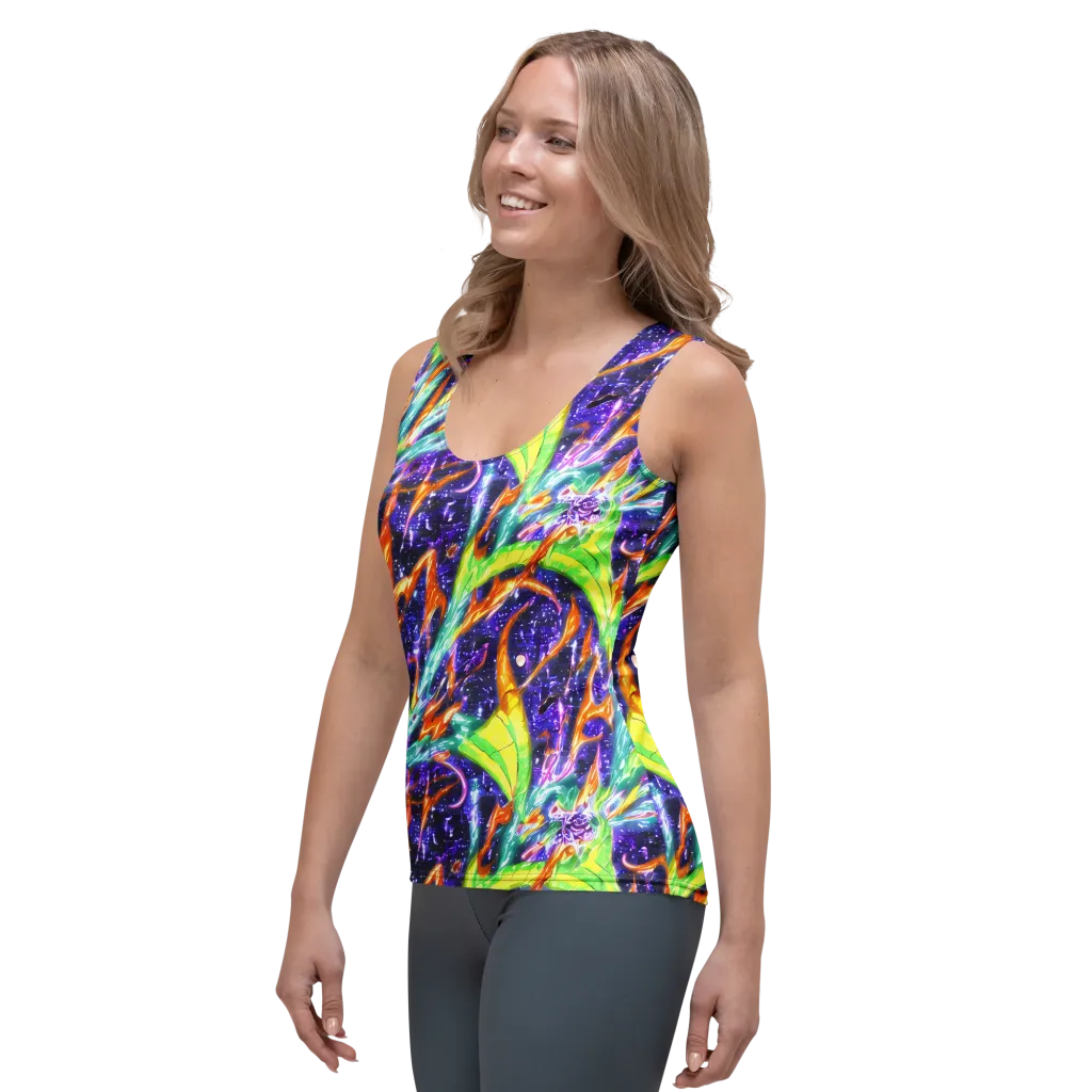 Prism Canopy on Women's Tank Top — Left Front