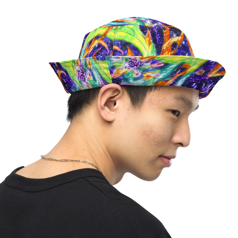 Prism Canopy on Reversible Bucket Hat — Right Outside