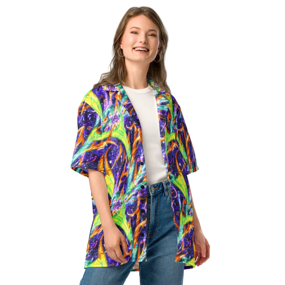 Prism Canopy on Button Shirt — Front