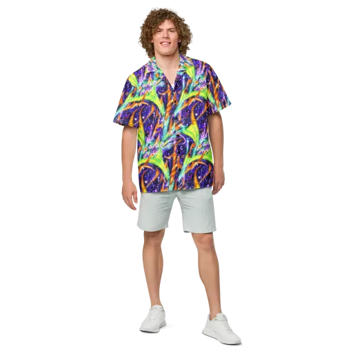 Prism Canopy on a Button Shirt