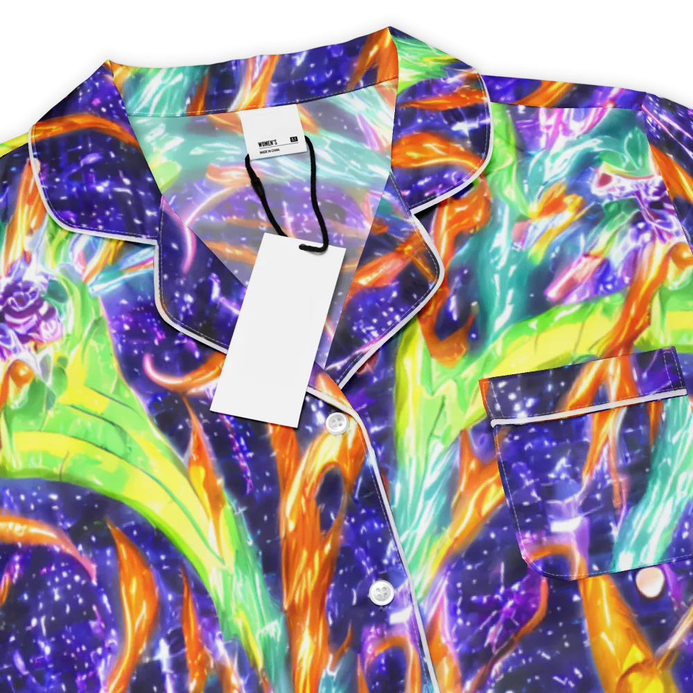 Prism Canopy on Women's Short Sleeve Pajama Top — Product details