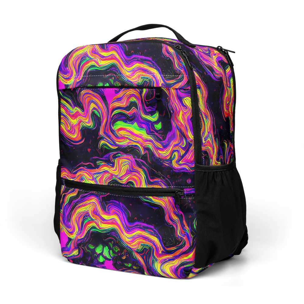 Acidwave on Utility Backpack — Left Front