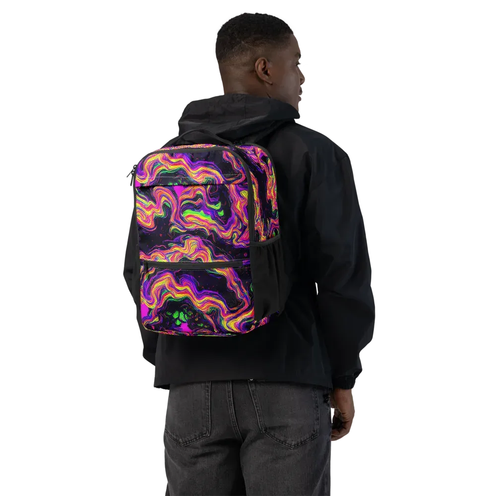 Acidwave on Utility Backpack — Back