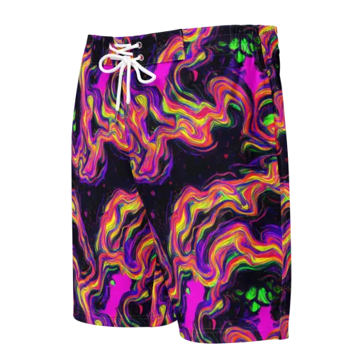 Acidwave on a Men's Board Shorts