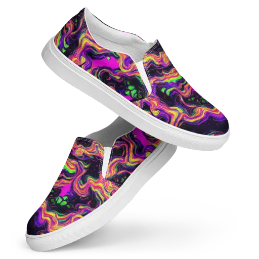 Acidwave on a Women's Slip-On Canvas Shoes