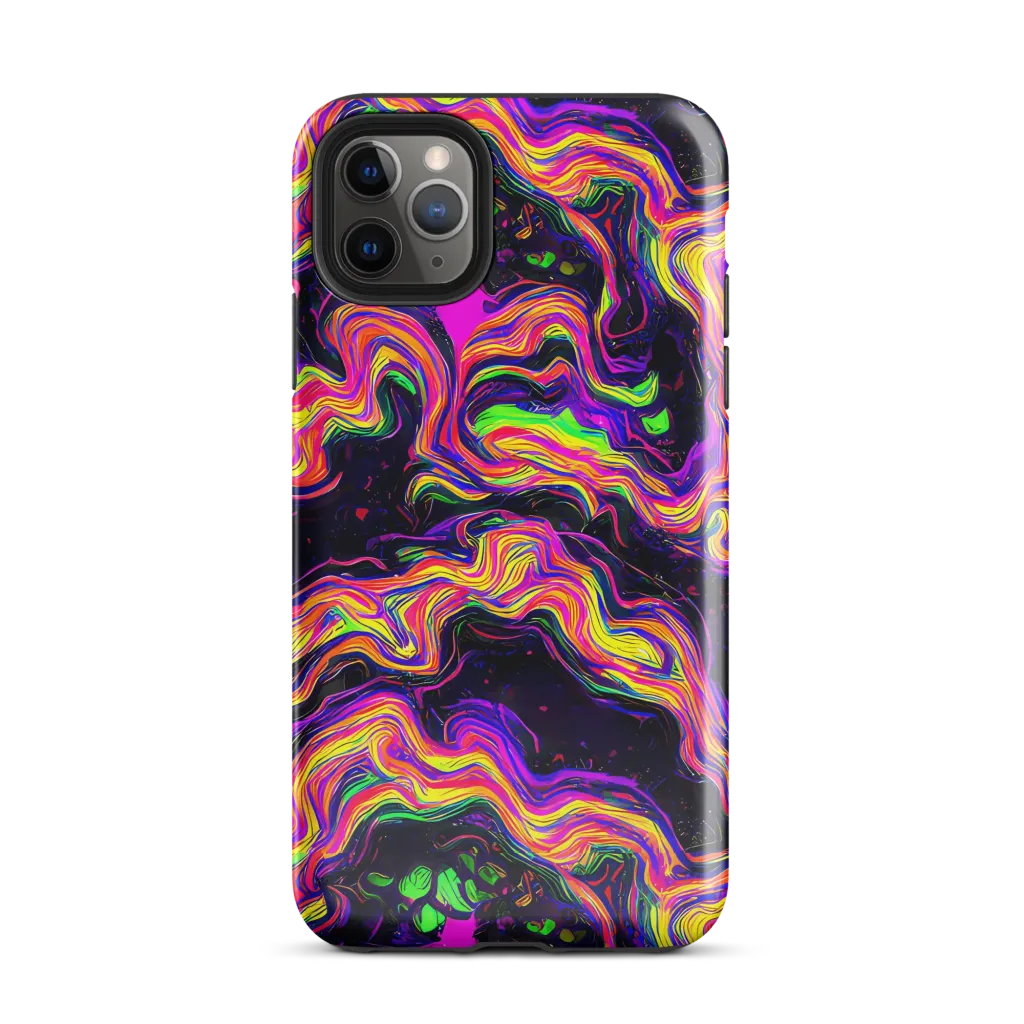 Acidwave on Tough Case for iPhone® — Front