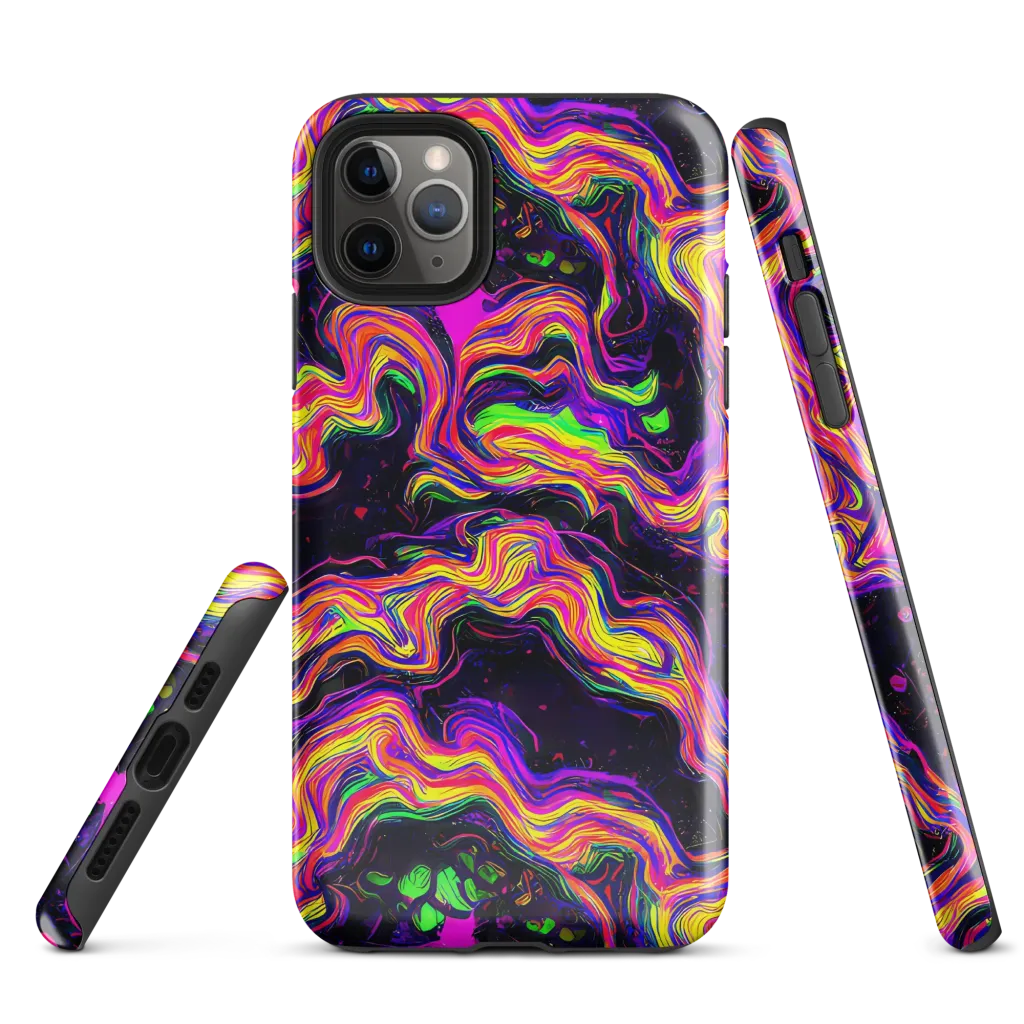 Acidwave on Tough Case for iPhone® — Front