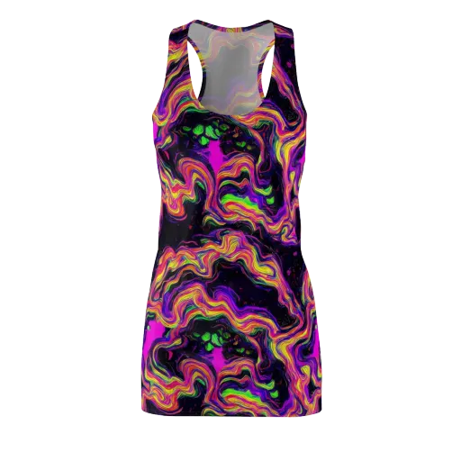 Acidwave on a Racerback Dress