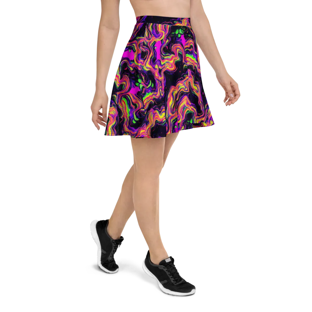 Acidwave on Skater Skirt — Right
