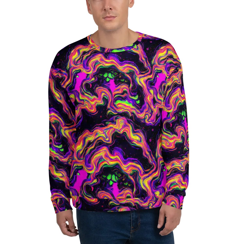 Acidwave on Sweatshirt — Front