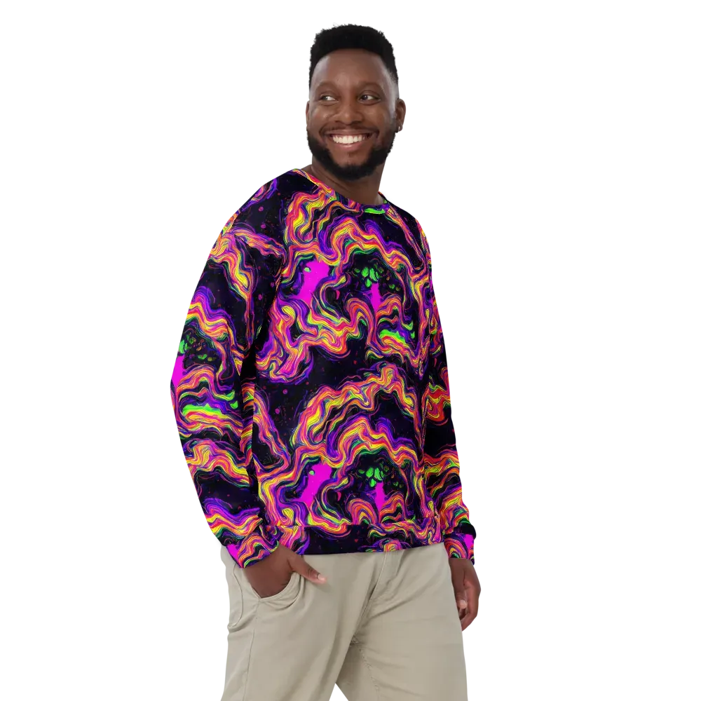 Acidwave on Sweatshirt — Front