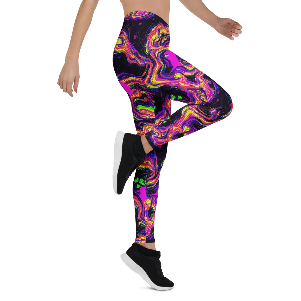 Acidwave on Leggings — Right