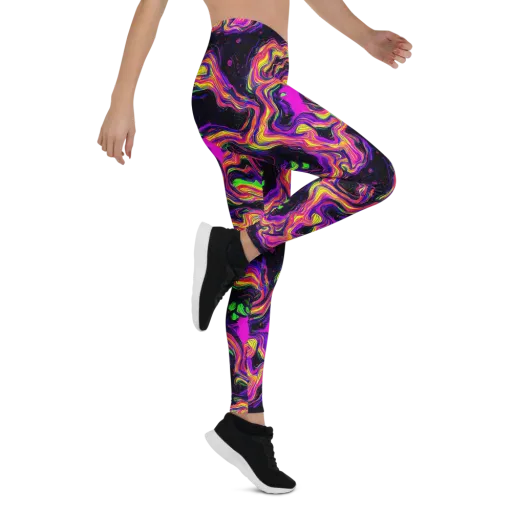 Acidwave on a Leggings