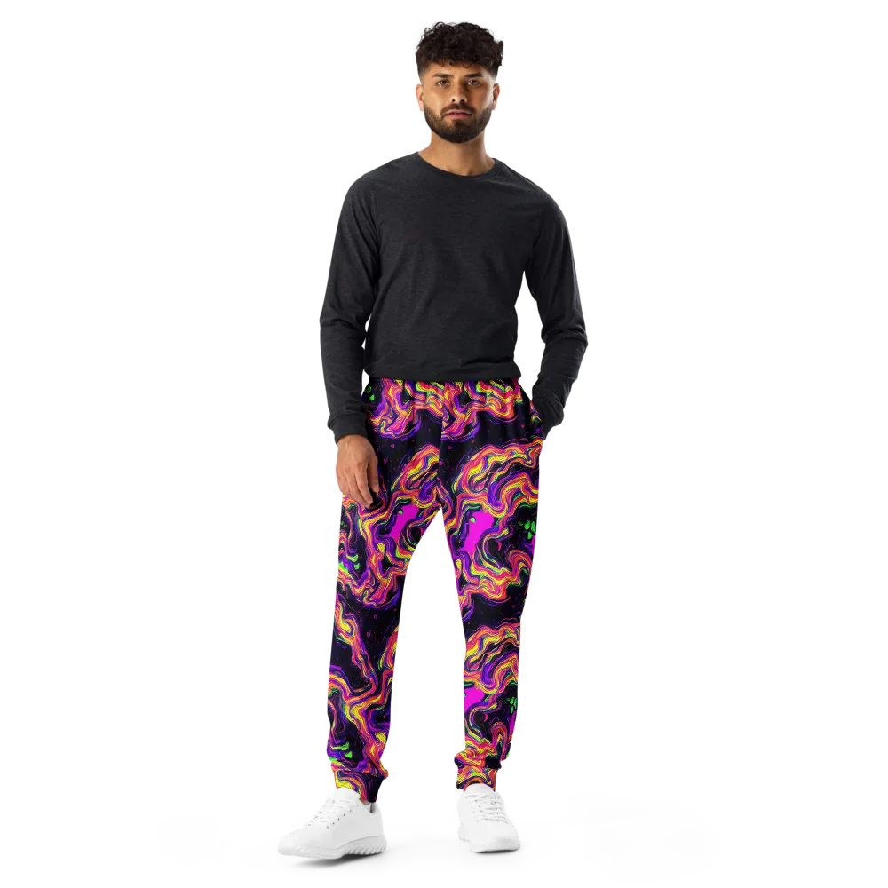 Acidwave on Men's Joggers — Front