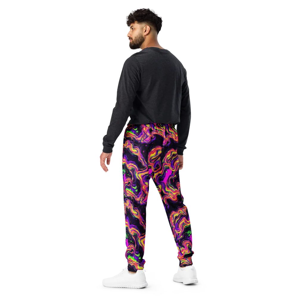 Acidwave on Men's Joggers — Back