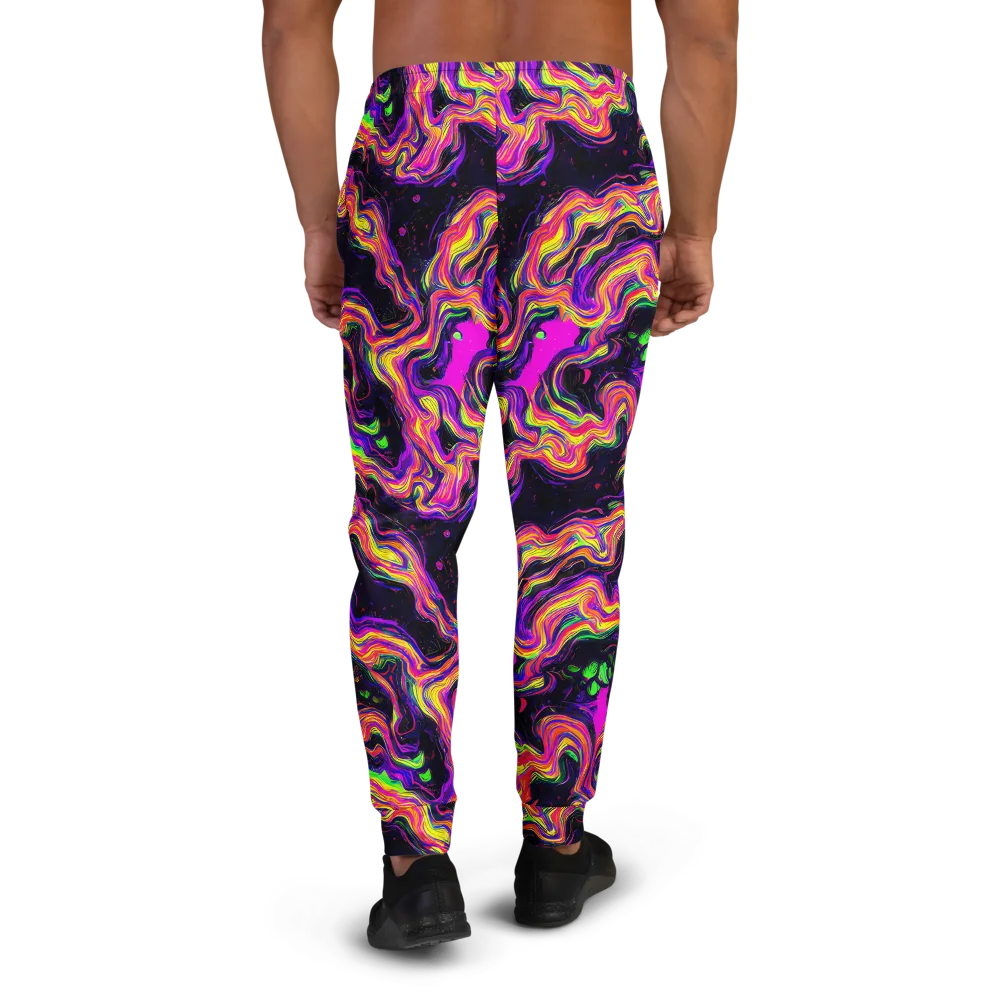 Acidwave on Men's Joggers — Back