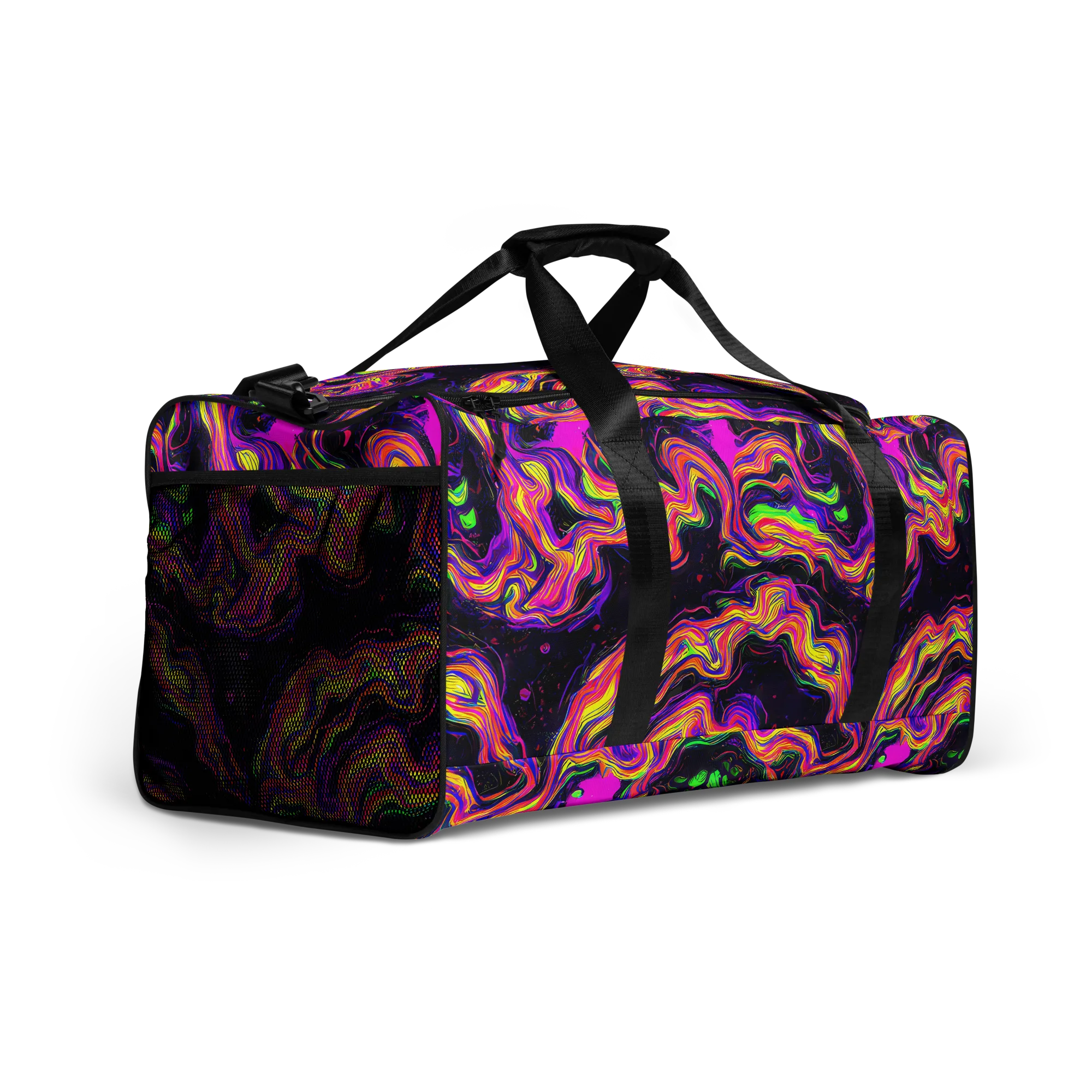 Acidwave on Duffle Bag — Right Front
