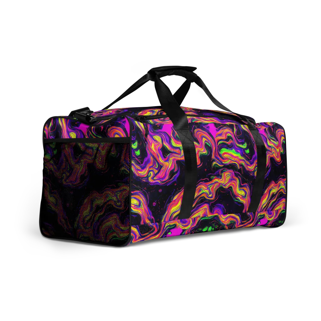 Acidwave on Duffle Bag — Right Front