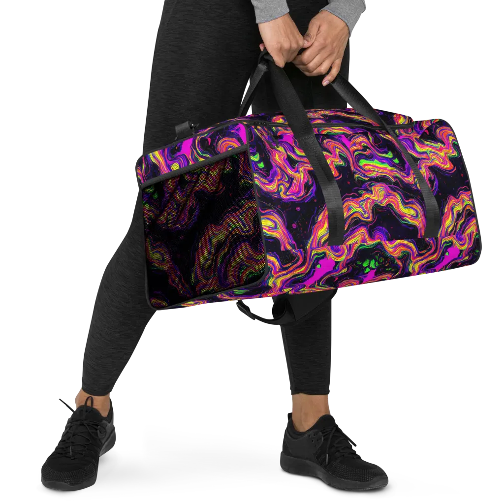 Acidwave on Duffle Bag — Right Front