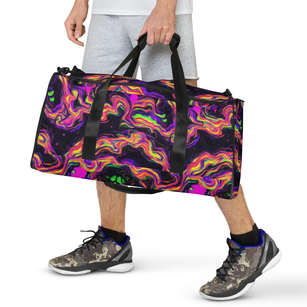 Acidwave on Duffle Bag — Front