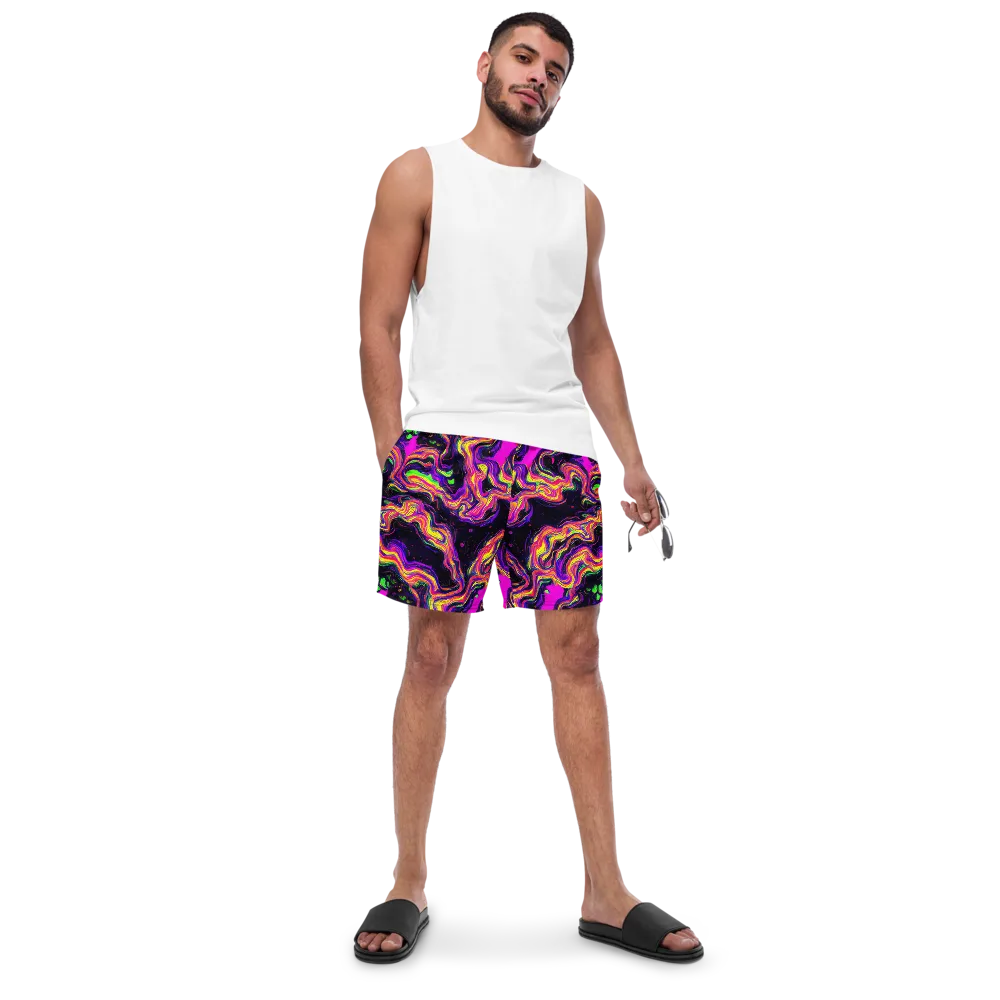 Acidwave on Swim Trunks — Front