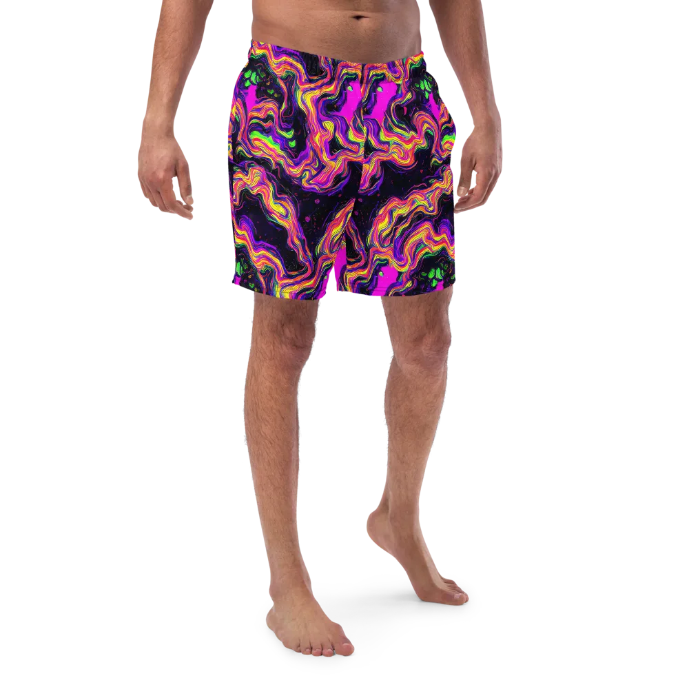 Acidwave on Swim Trunks — Front