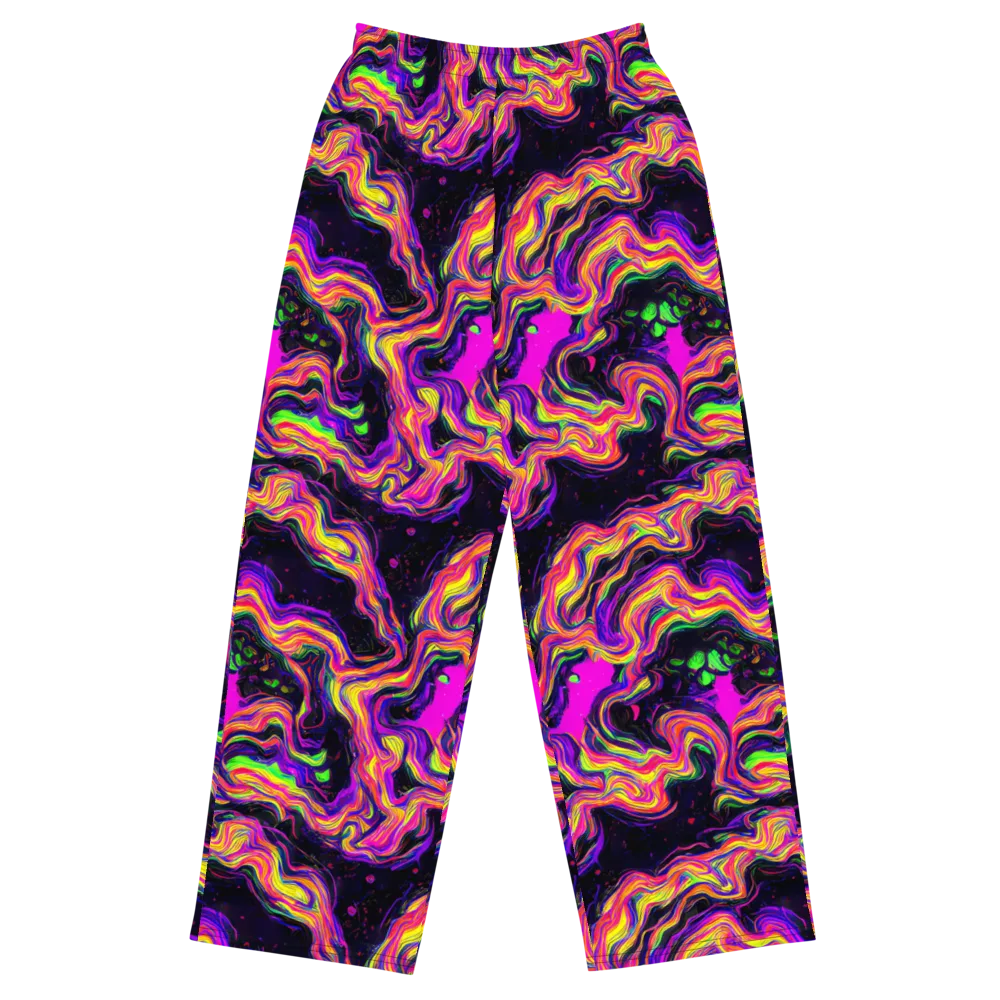 Acidwave on Wide-Leg Pants — Front