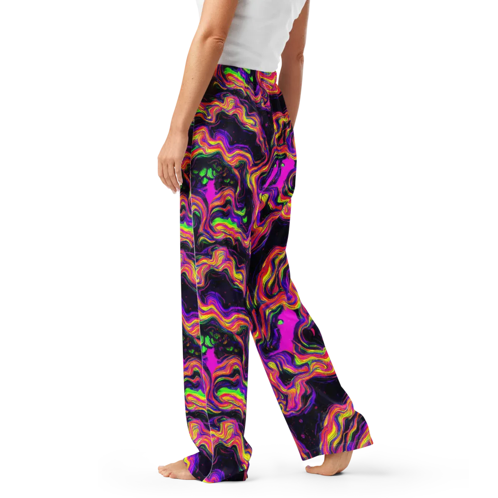 Acidwave on Women's Pajama Pants — Left