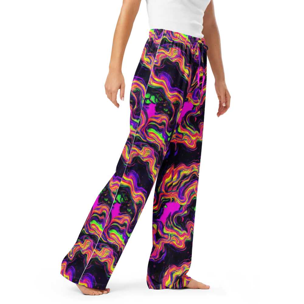 Acidwave on Women's Pajama Pants — Right Front